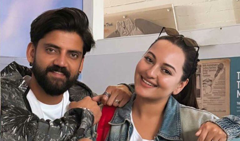 Sonakshi Sinha calls Zaheer Iqbal ‘weird’ after catching him reading her horoscope
