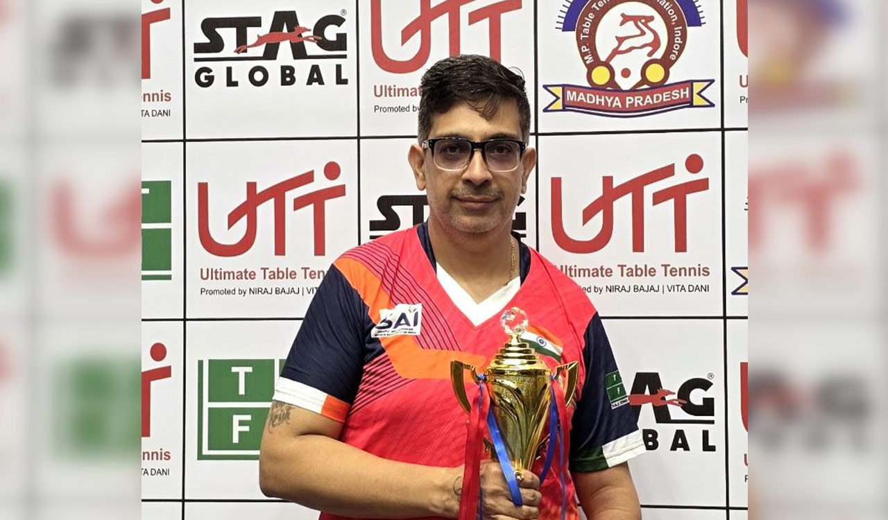 Hitesh Dolwani clinches Para Table Tennis title in Indore