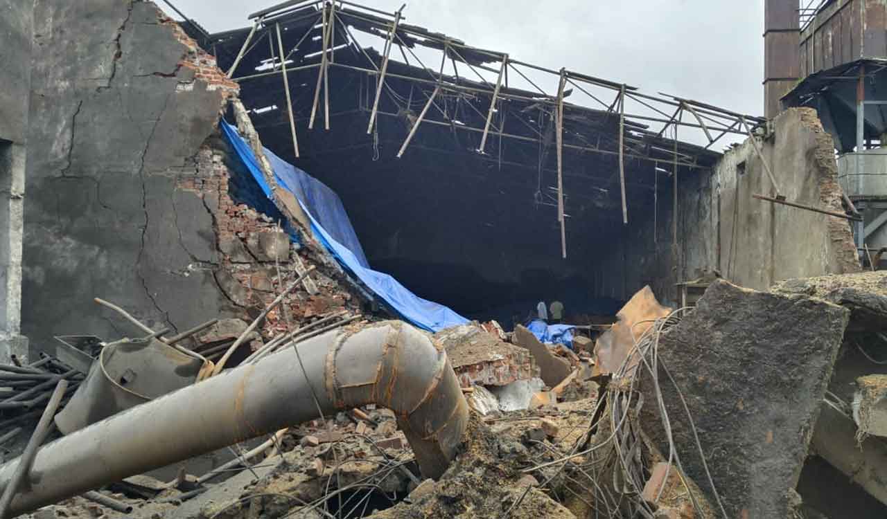 Boiler explosion injures two in Peddapalli rice mill