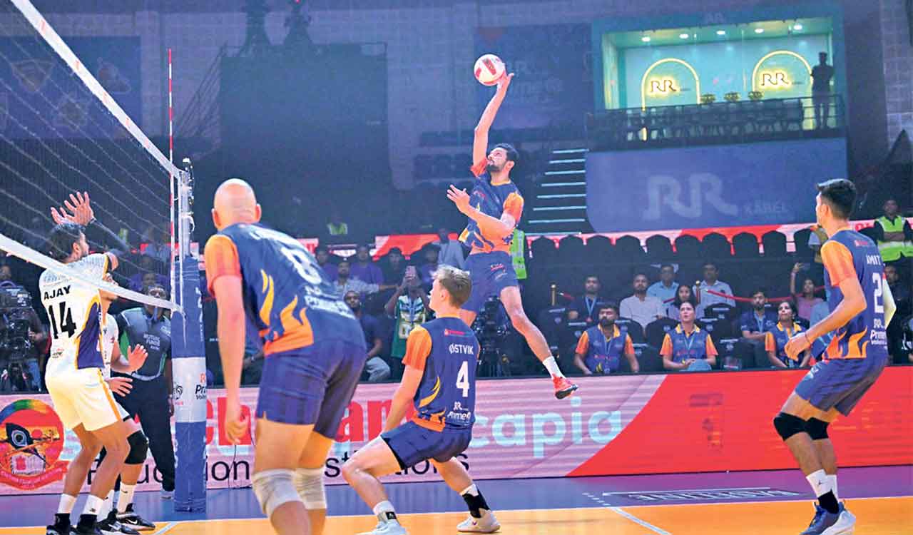 Mumbai Meteors thrash Delhi Toofans 3-0 in Prime Volleyball League