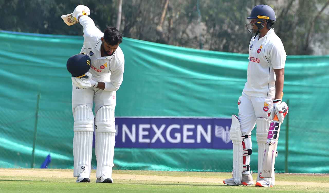 ‘Double’ trouble for Hyderabad in Ranji Group D match against Delhi