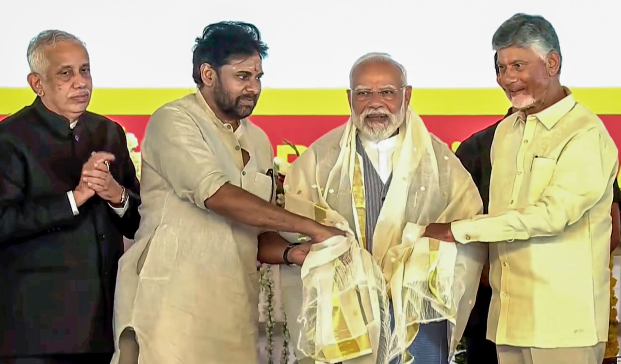 PM Modi launches Rs 13,430 crore plan in Andhra Pradesh