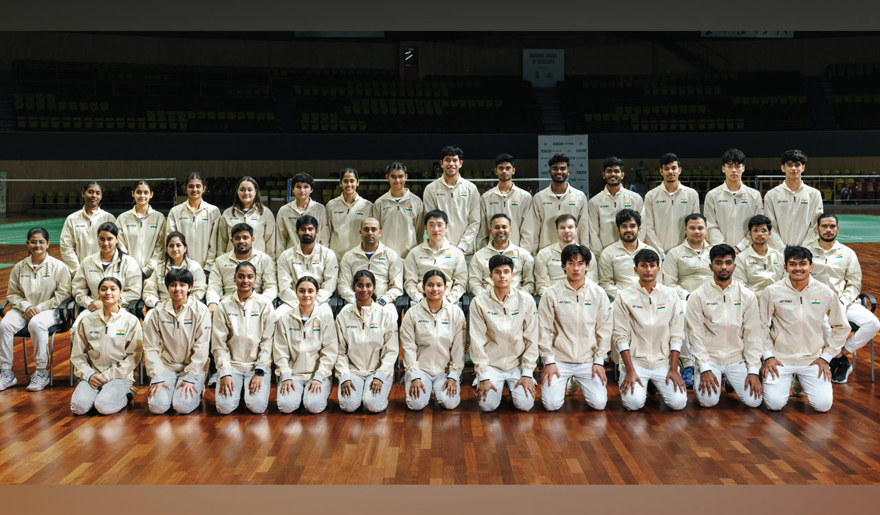 Indian shuttlers inspire juniors ahead of BWF World Championships in Guwahati