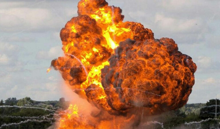 Massive blasts after tanker hits LPG truck on Jaipur-Ajmer highway; one killed