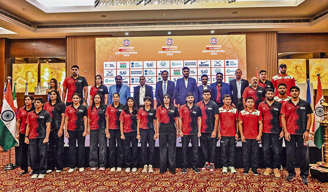 India’s 20-member squad ready for World Boxing Cup Finals 2025 in Greater Noida
