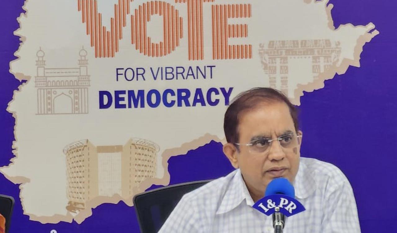 CEO holds meeting with political parties on Jubilee Hills by-election