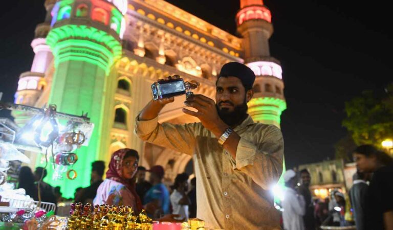 Continuous rains hit business in Hyderabad's old city