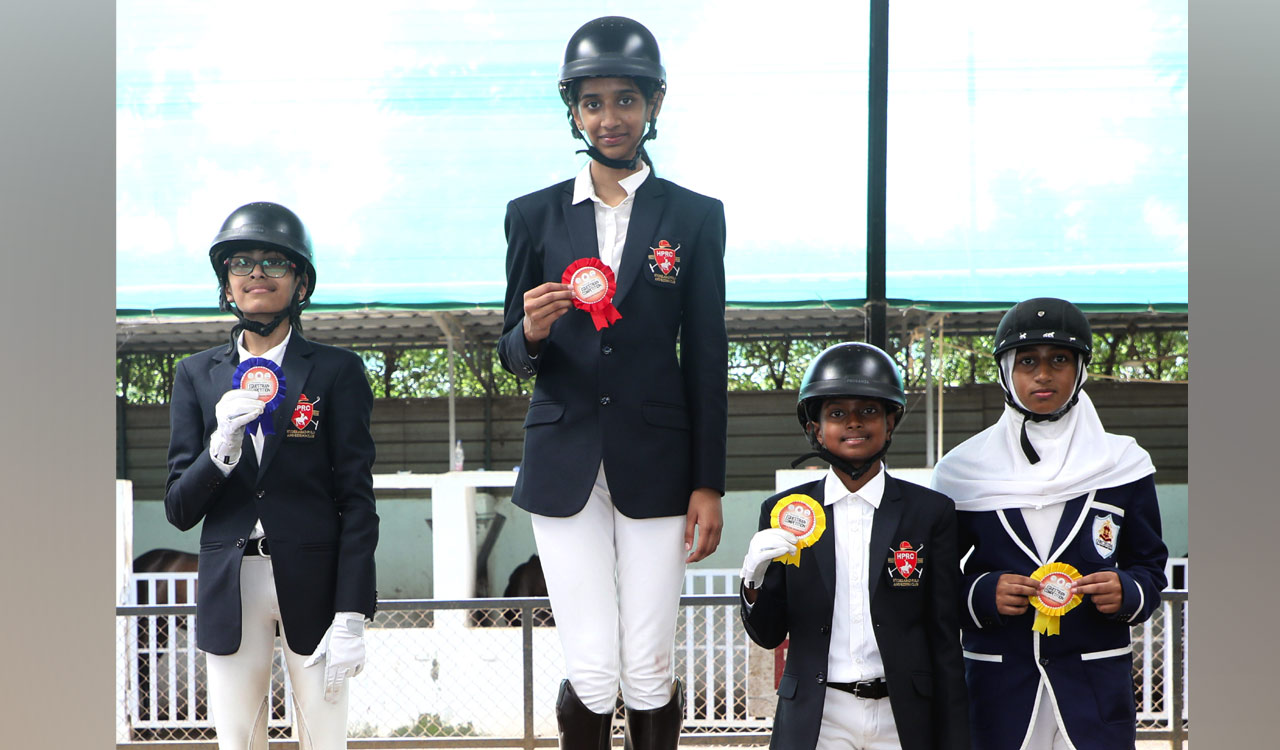 S Rama Varma Datla wins senior open title at Telangana equestrian event