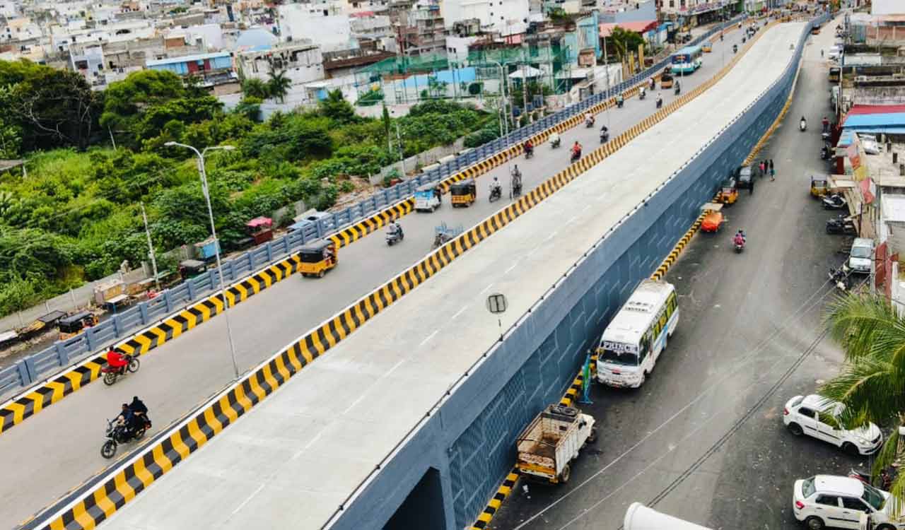 Parallel Road Over Bridge at Falaknuma opens for commuters