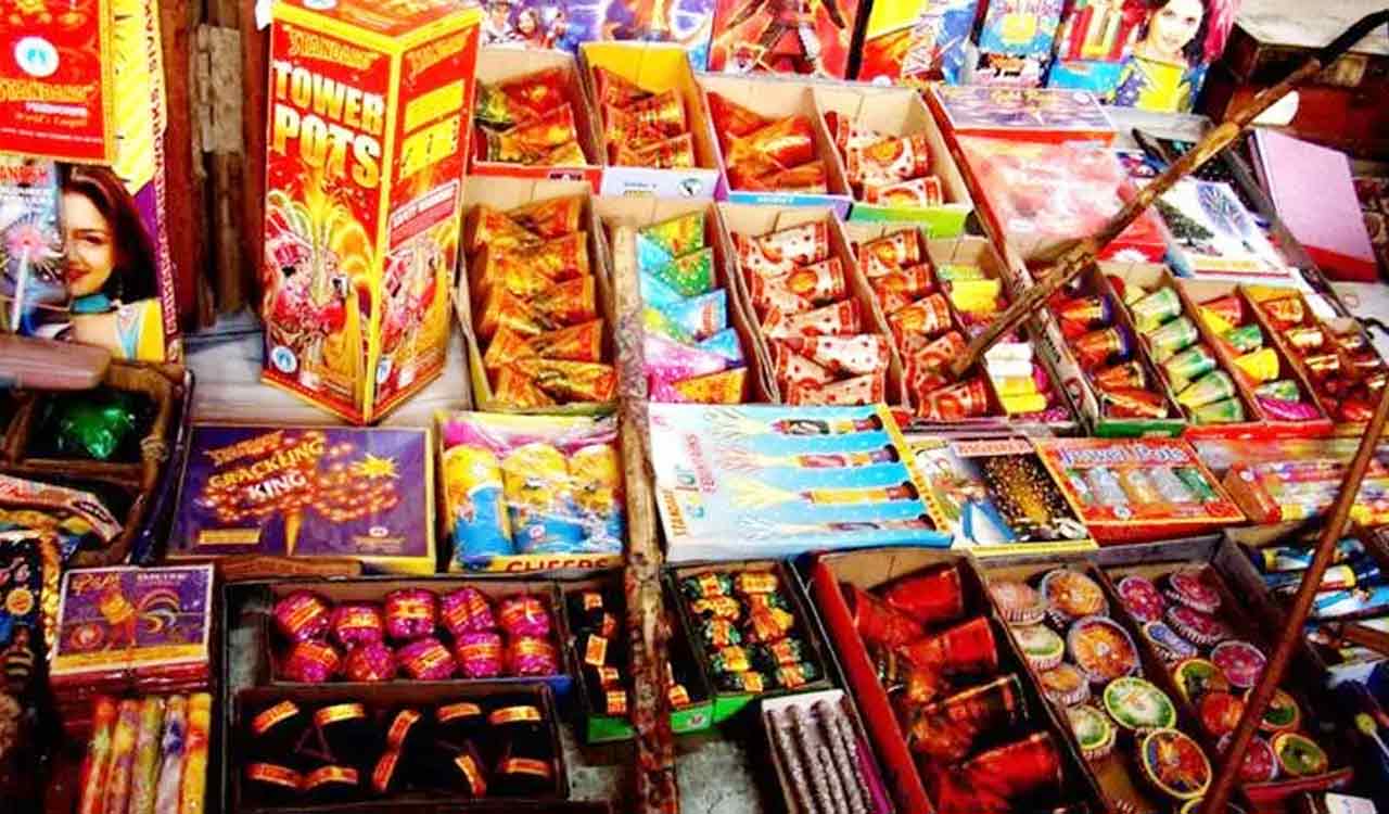 Illegal firecracker stock worth Rs 45 lakh seized in Trimulgherry