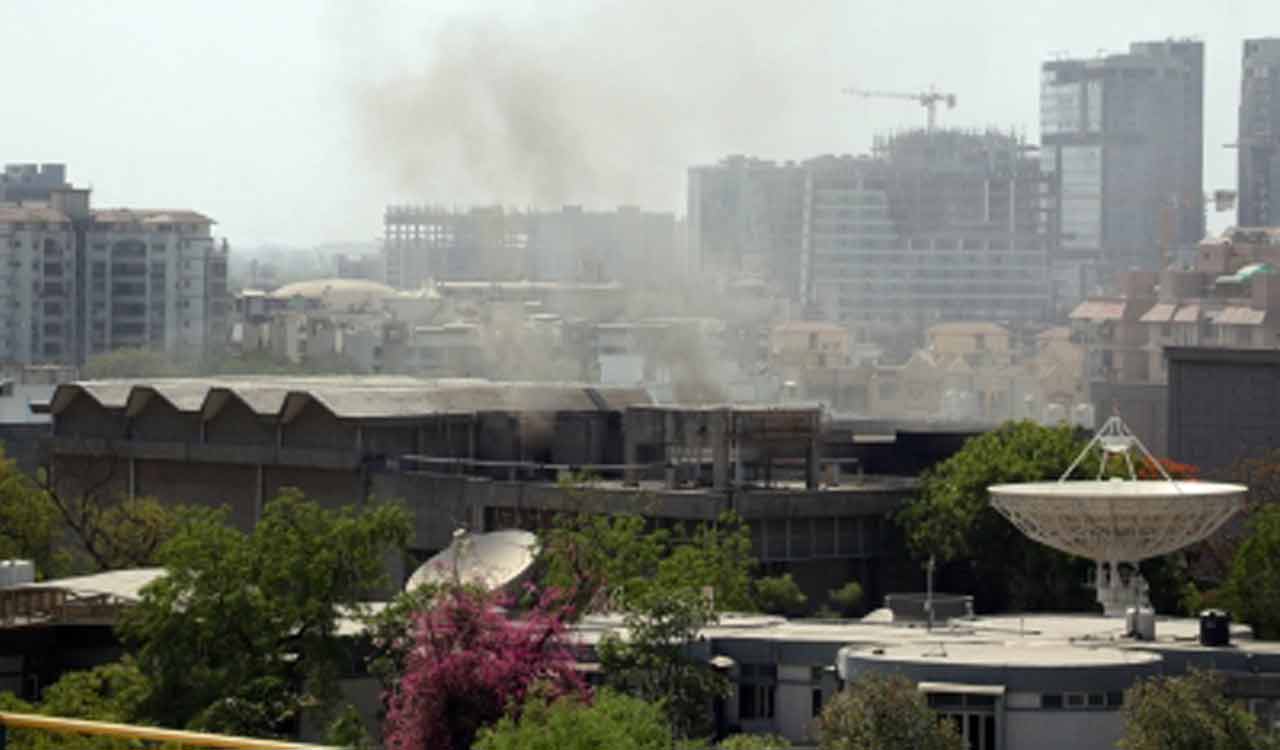 Fire breaks out at ISRO IT server building in Ahmedabad; no casualties reported