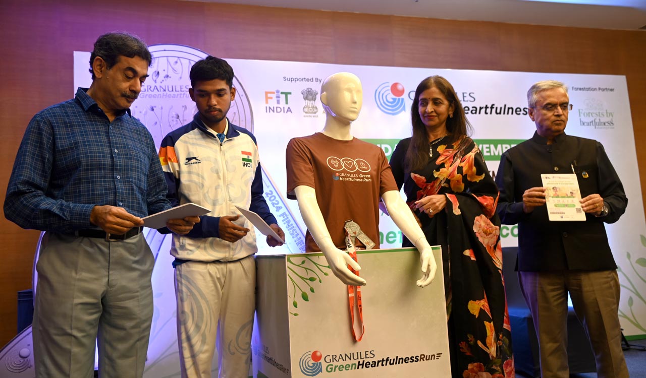 Fourth edition of Granules Green Heartfulness Run announced