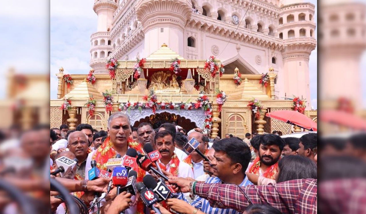 Harish Rao raises concern over law and order decline in Telangana