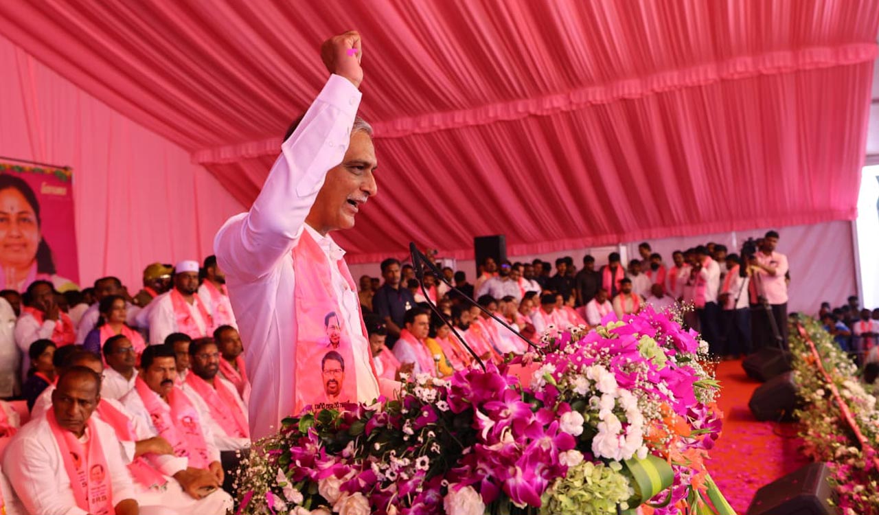 Jubilee Hills by-poll is a fight to protect Telangana, says Harish Rao