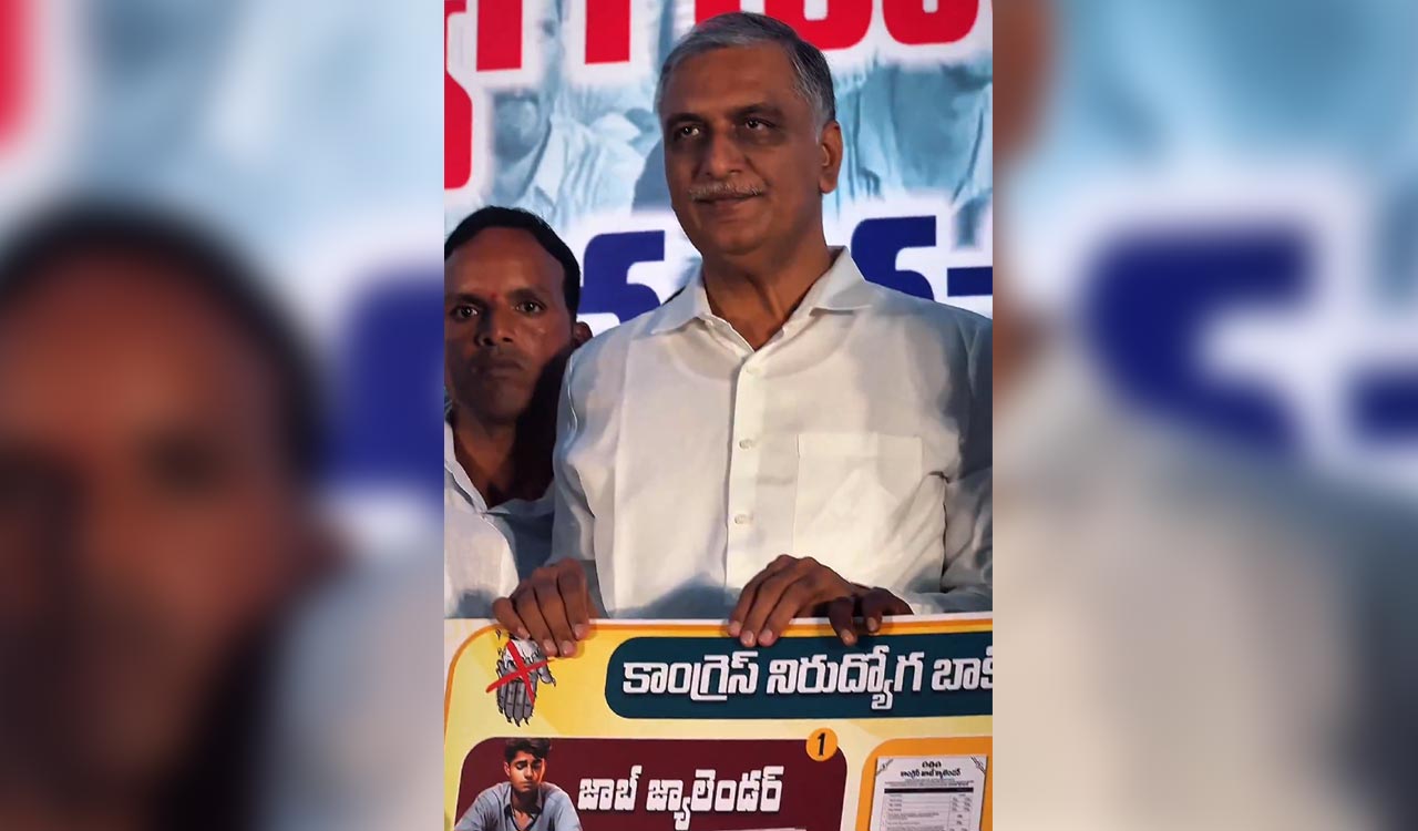 Revanth Reddy failed as CM, passed as Collections Minister: Harish Rao