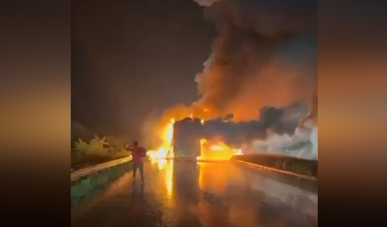 Hyderabad youth escapes Kurnool bus fire that left several passengers dead