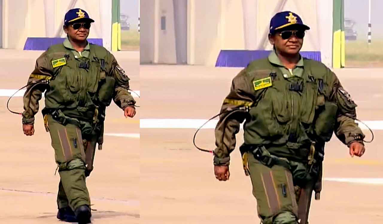 President Murmu takes sortie in Rafale fighter jet