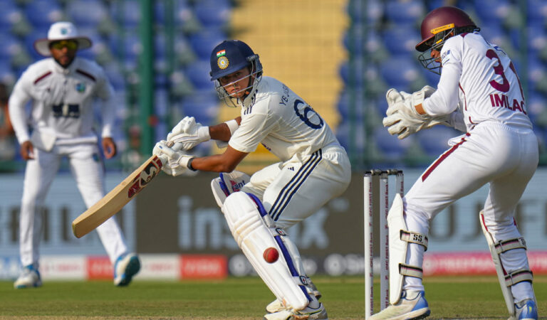 Jaiswal's 173 powers India to strong position against West Indies in second Test