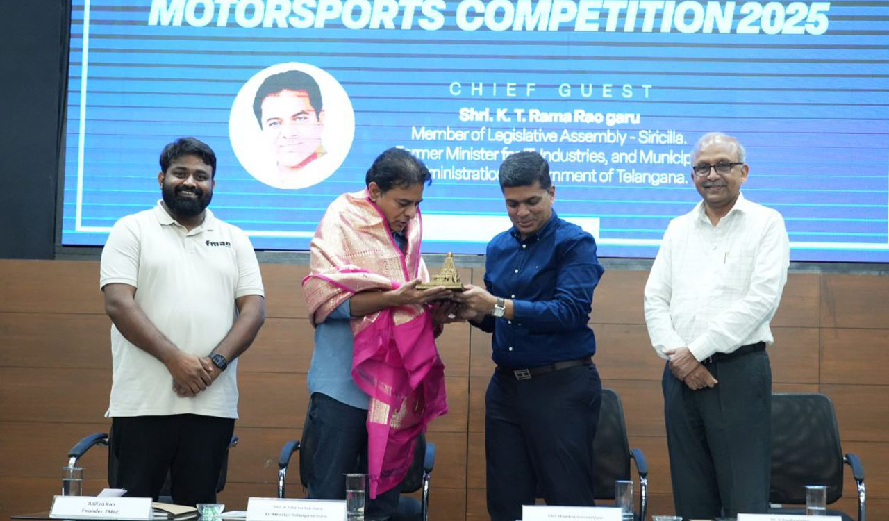Hyderabad’s Formula E race placed Telangana on global map, says KTR