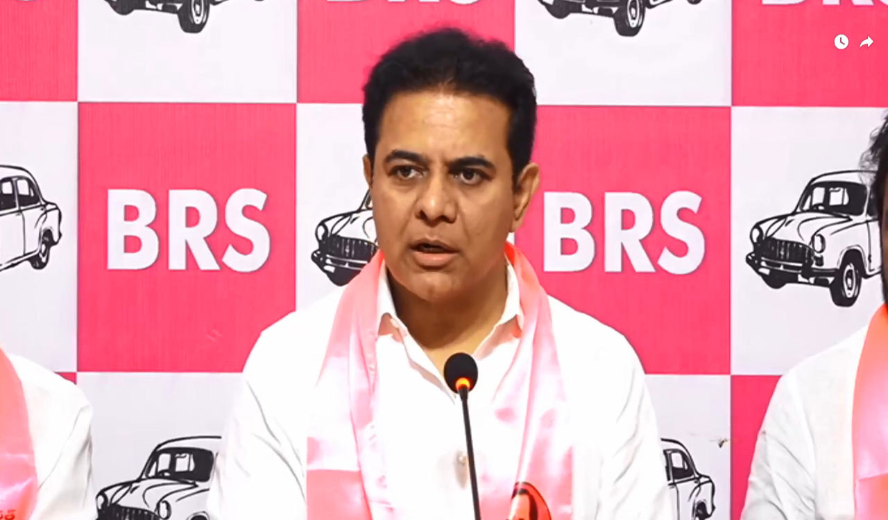 KTR calls Revanth Reddy’s Congress regime most corrupt and weak