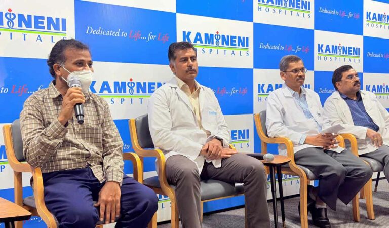 Hyderabad: Petrol pump worker undergoes robotic kidney transplant at Kamineni Hospitals
