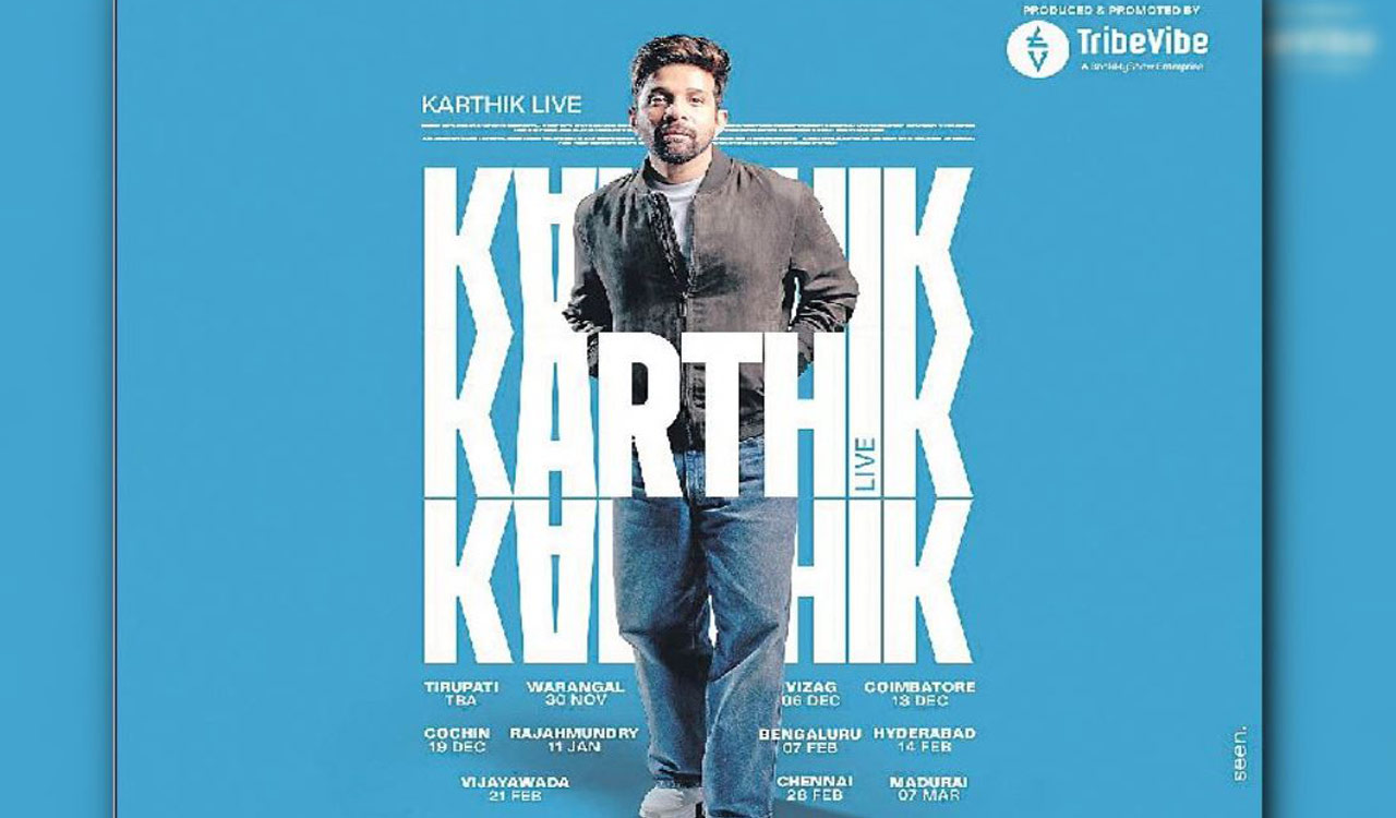 TribeVibe brings Karthik’s musical magic to fans in South India this November