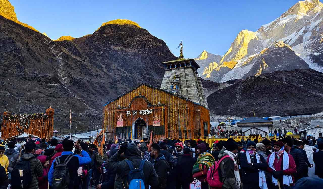 Portals of Kedarnath Dham close for winter; Baba Kedar’s ‘doli’ departs for Ukhimath
