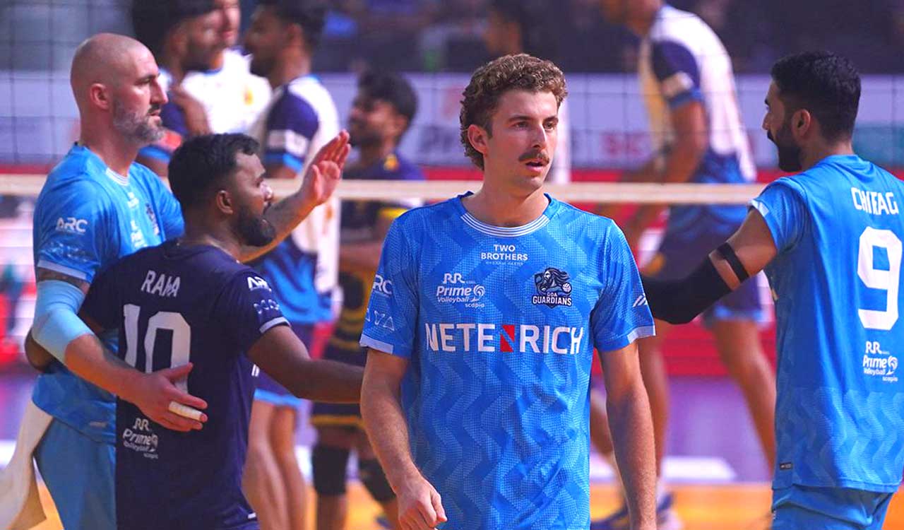 Kochi Blue Spikers edge past Goa Guardians in five-set thriller at Prime Volleyball League