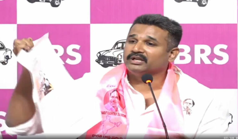 BRS’s Krishank warns Jubilee Hills voters: “Revanth Reddy yet to fulfill Cantonment promises”