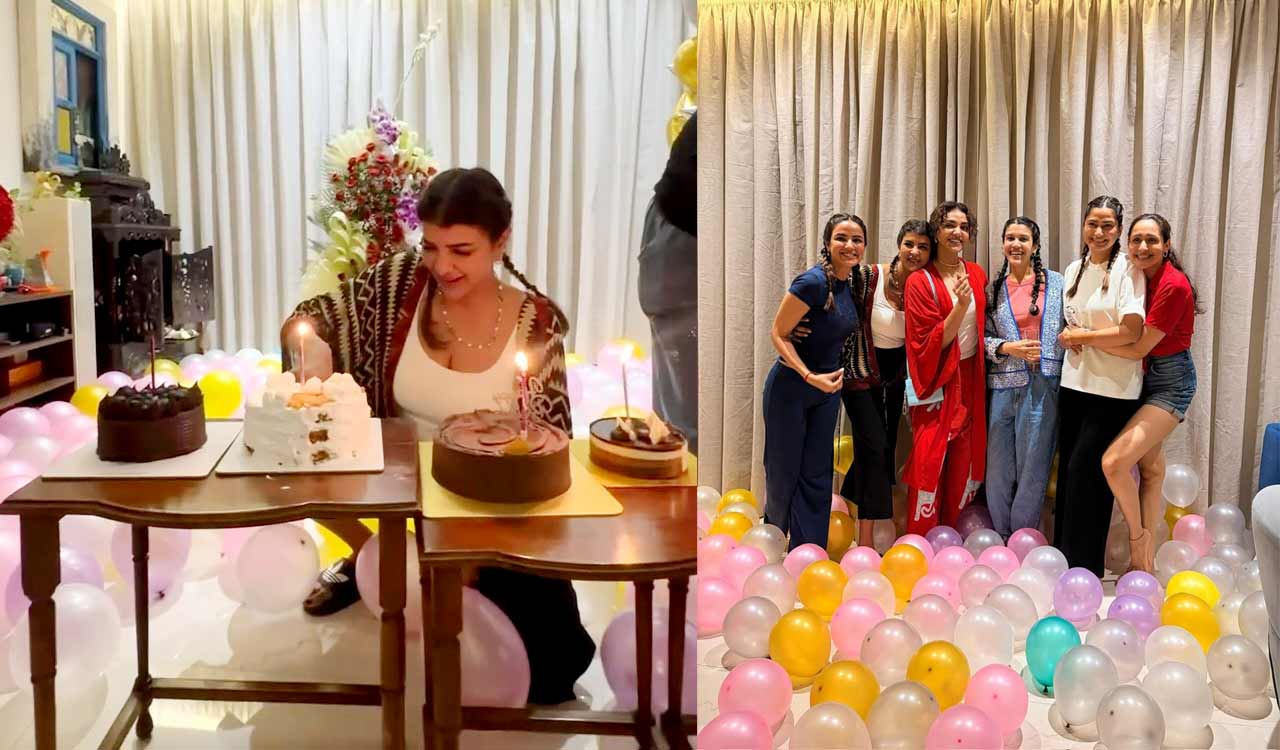 Lakshmi Manchu celebrates 48th birthday with cakes, balloons and love-filled wishes from brother Manoj Manchu