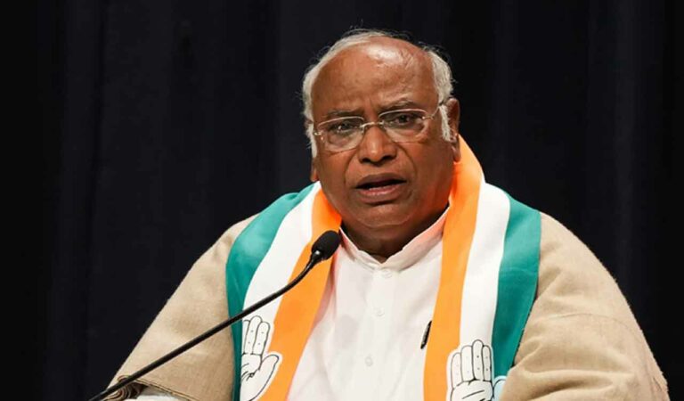 Congress chief Mallikarjun Kharge