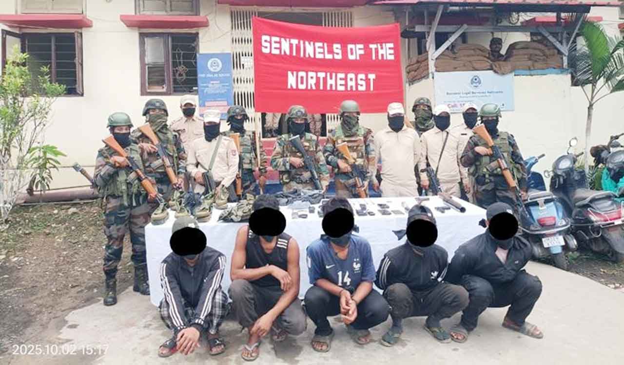 Manipur: 5 Kuki militants among 12 extremists arrested in 24 hours; arms, drugs seized 
