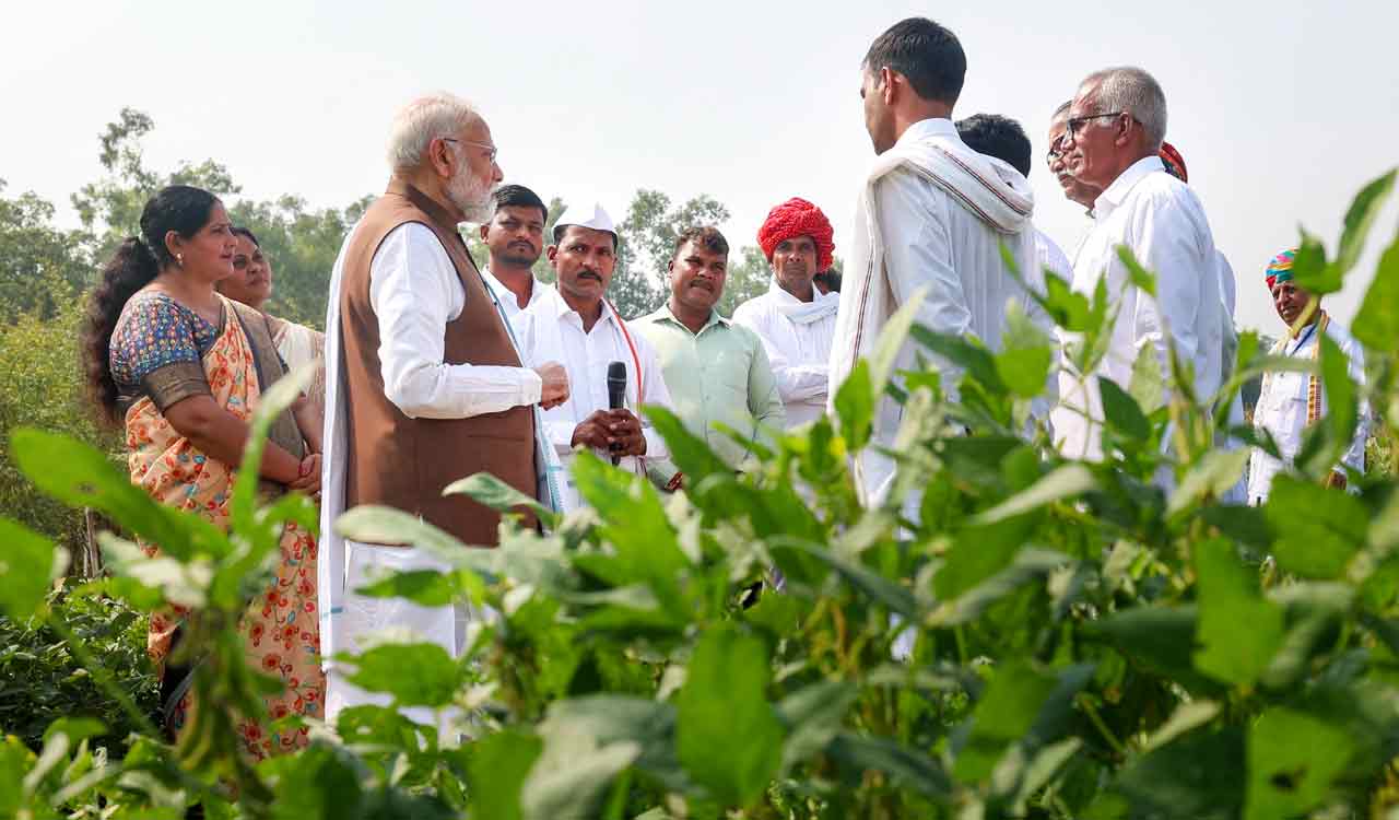 PM Modi lays foundation for Rs 160-crore fishery projects in Odisha