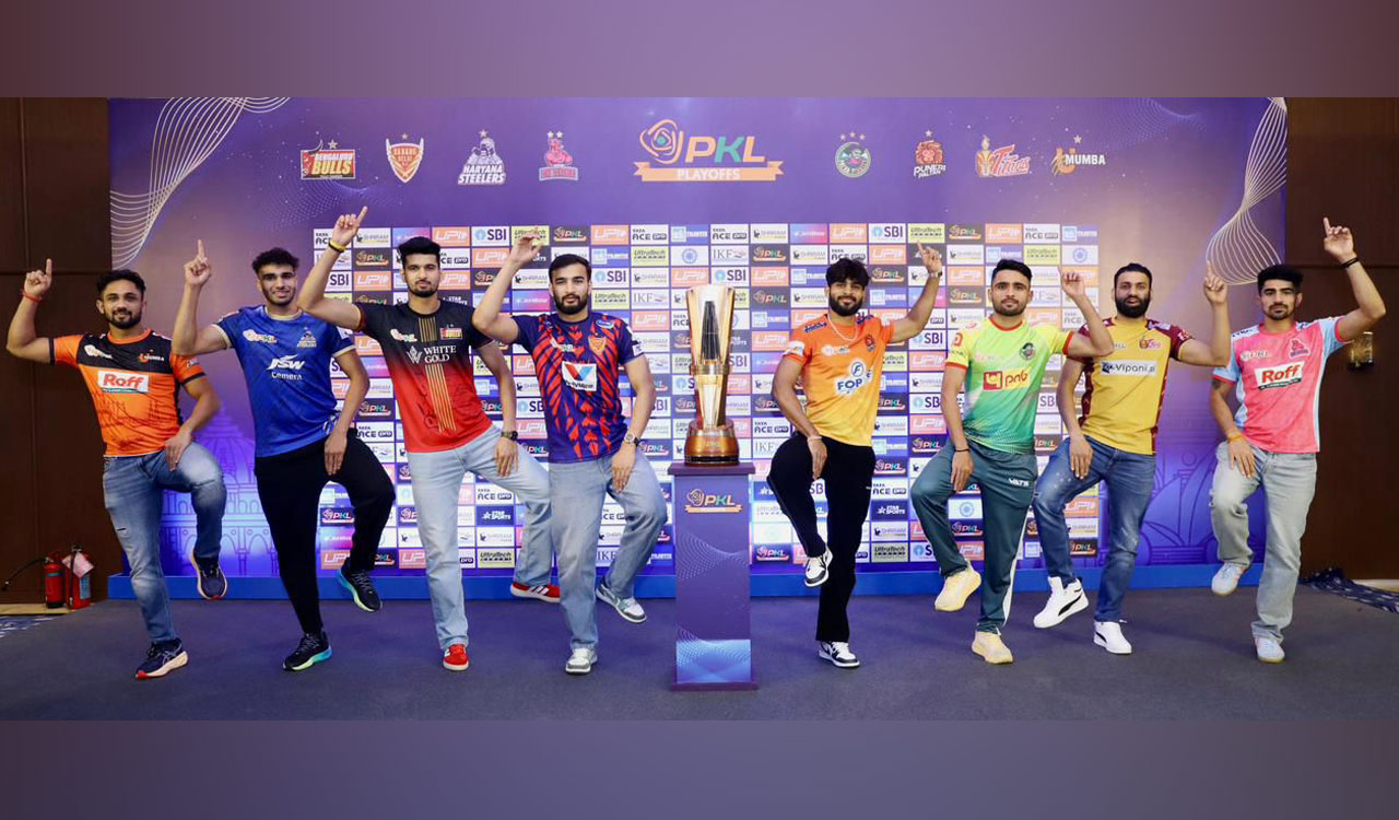 Eight teams battle for PKL Trophy as play-offs begin in Delhi