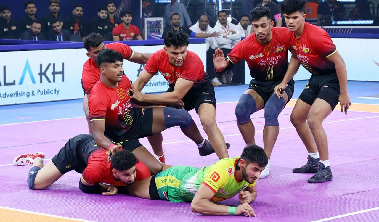 Patna Pirates beat Bengaluru Bulls 46-37 to reach Eliminator 3