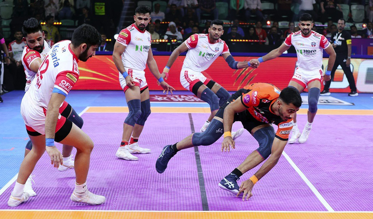 Guman Singh stars as UP Yoddhas beat U Mumba 40-24 in Pro Kabaddi League