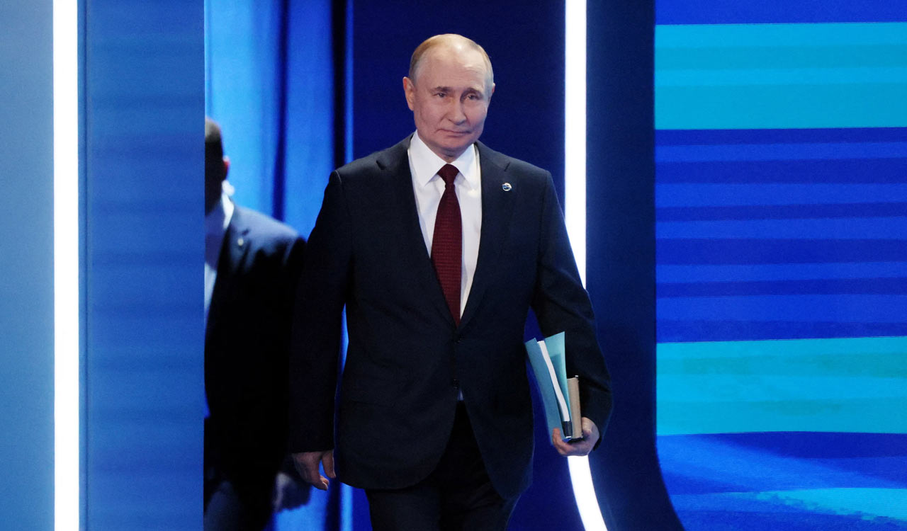 Putin claims Russian forces have surrounded two Ukrainian cities; Kyiv dismisses it as false