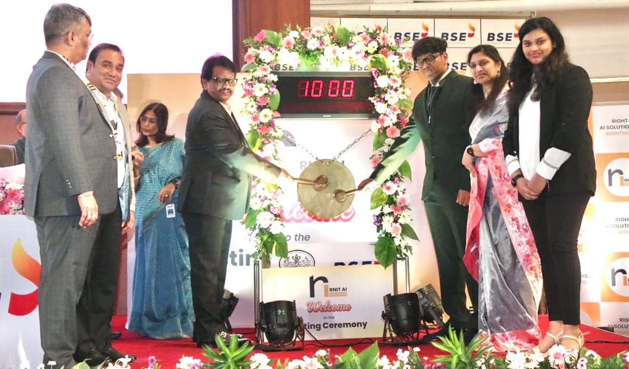 RNIT AI Solutions makes debut on Bombay Stock Exchange
