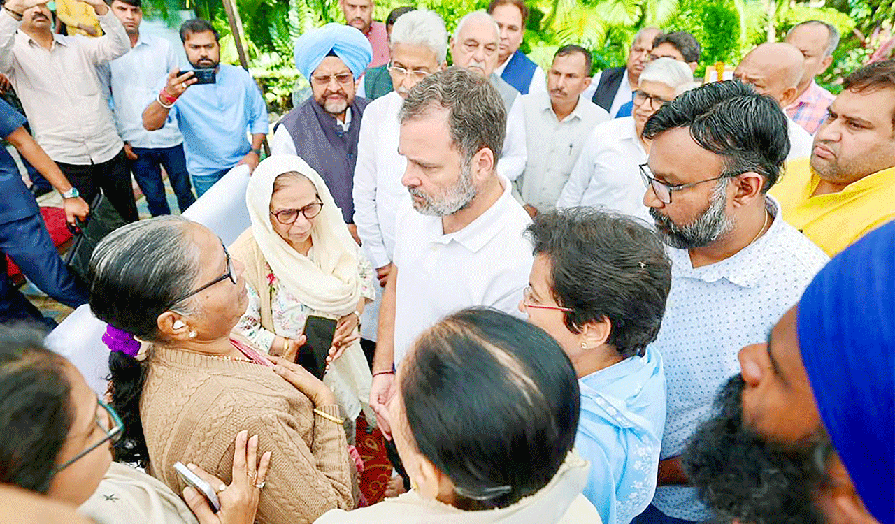 Haryana cop’s death about Dalit dignity; urges PM, CM to act immediately , says Rahul Gandhi