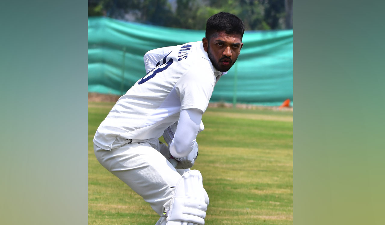 Ranji: Rahul Rajesh props Hyderabad total against Puducherry