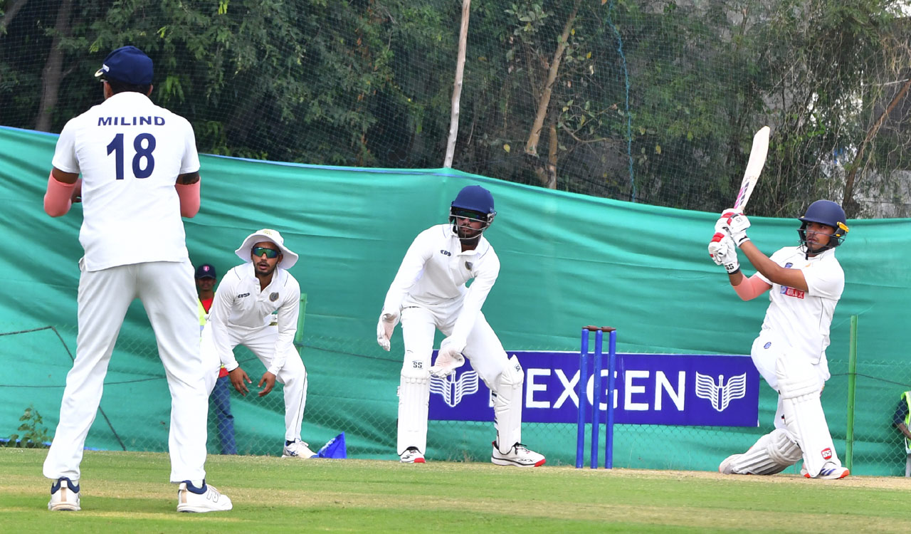 Delhi finish day 1 at 256/3 against Hyderabad in Ranji Trophy opener