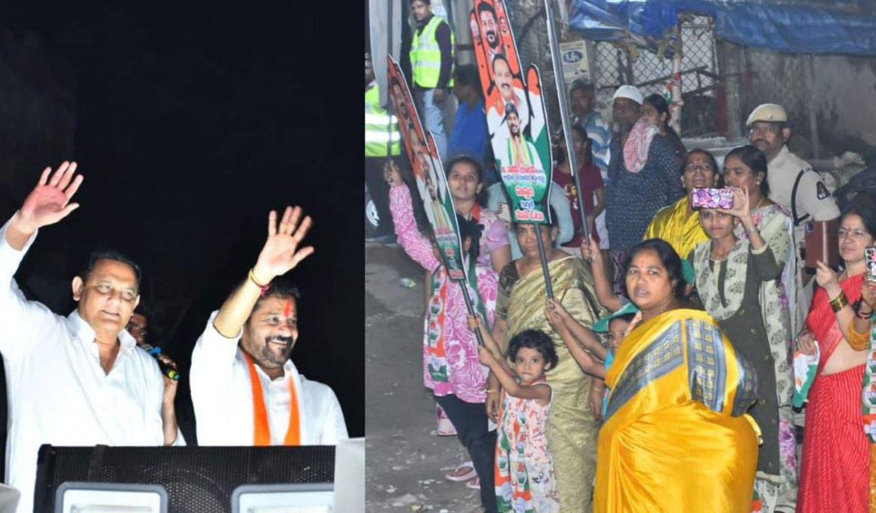 CM Revanth Reddy warns of welfare rollback if BRS wins Jubilee Hills bypoll