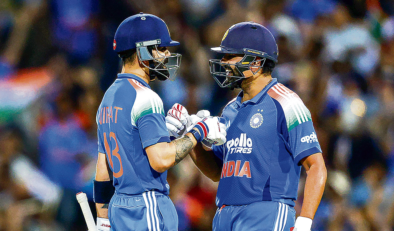 Rohit Sharma hits 50th Century, Kohli anchors India to consolation win over Australia