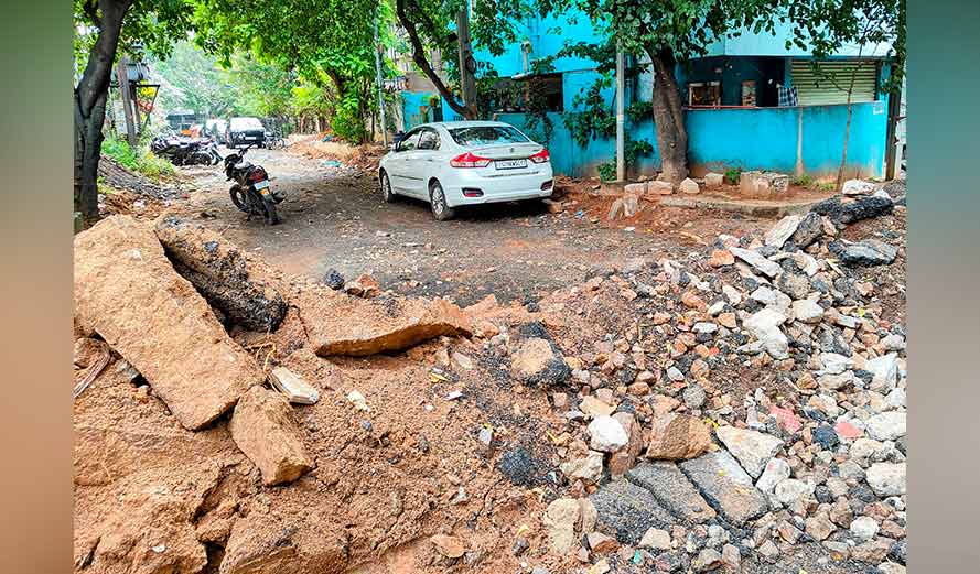 Rush to take up civic works before Jubilee Hills by-elections backfires, as residents fume over inordinate delays