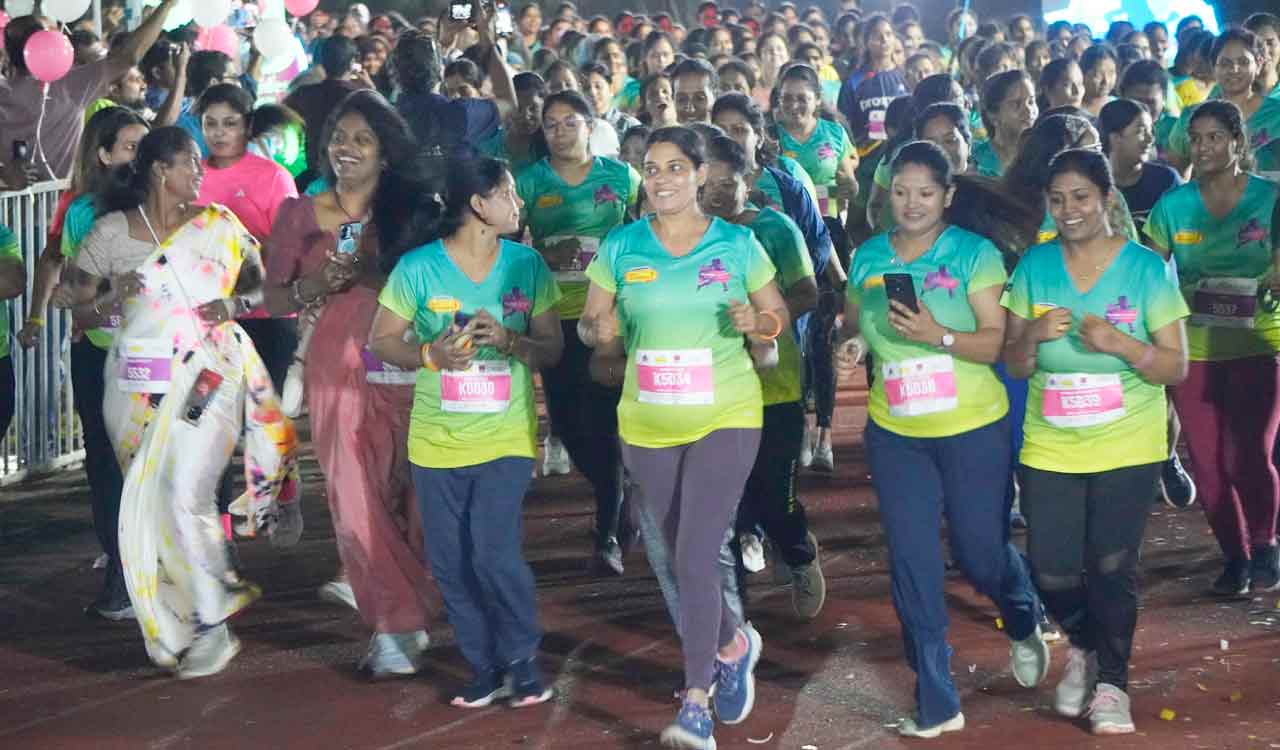 Over 1,000 women participated in 5th Edition of Starlight Strides – Women’s Night Run 2025