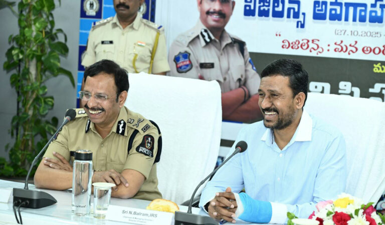 Hyderabad top cop Sajjanar calls for AI-driven vigilance to combat corruption