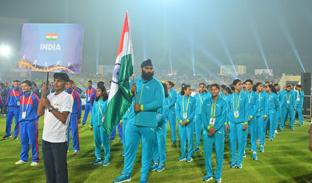 India bags three gold medals on opening day of SAAF Championships