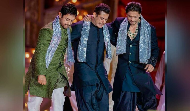 SRK, Salman, Aamir share stage in Riyadh; tease possible collaboration