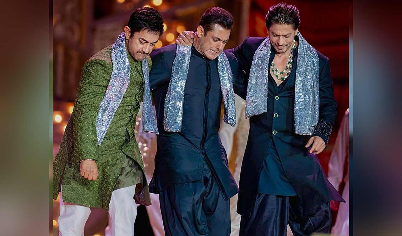 SRK, Salman, Aamir share stage in Riyadh; tease possible collaboration