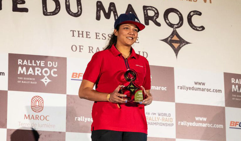 Aishwarya Pissay becomes first Asian woman to win silver in World Rally-Raid Championship